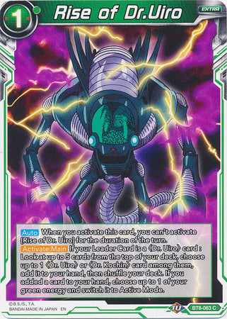 Rise of Dr.Uiro (BT8-063) [Malicious Machinations] | Odin's Place