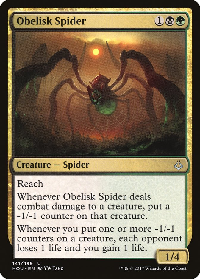 Obelisk Spider (141) [Hour of Devastation] | Odin's Place