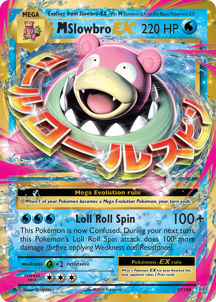 M Slowbro EX (27/108) [XY: Evolutions] | Odin's Place