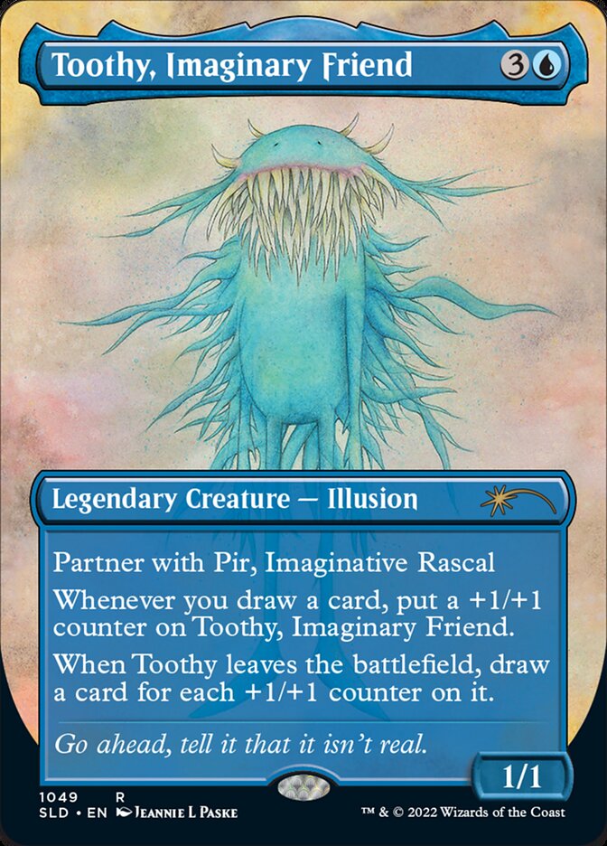 Toothy, Imaginary Friend (Borderless) [Secret Lair Drop Series] | Odin's Place