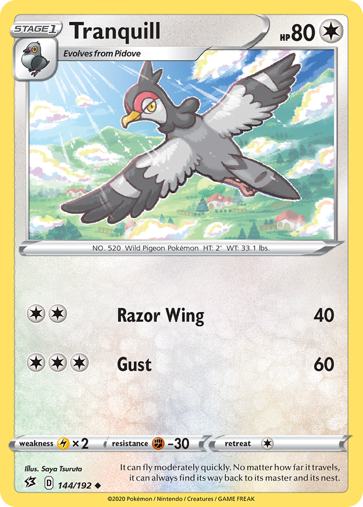Tranquill (144/192) [Sword & Shield: Rebel Clash] | Odin's Place
