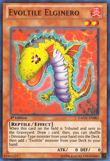 Evoltile Elginero [GAOV-EN083] Super Rare | Odin's Place