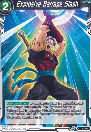 Explosive Barrage Slash (BT12-151) [Vicious Rejuvenation] | Odin's Place