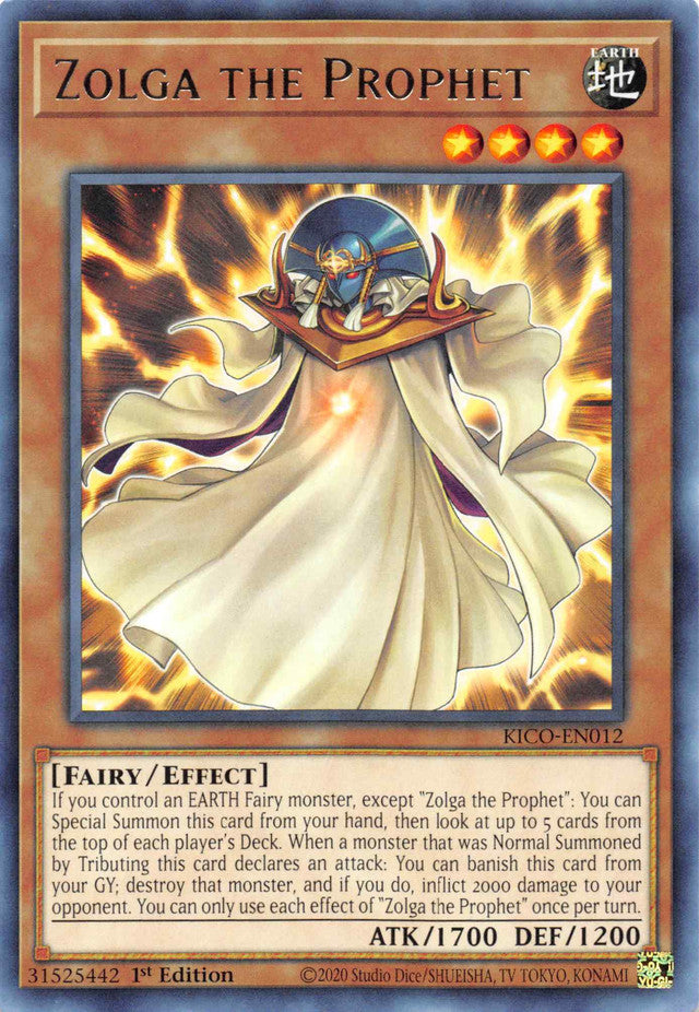 Zolga the Prophet (Rare) [KICO-EN012] Rare | Odin's Place