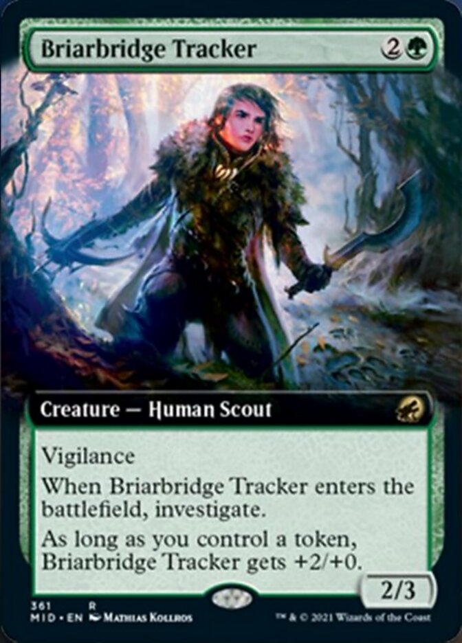 Briarbridge Tracker (Extended Art) [Innistrad: Midnight Hunt] | Odin's Place