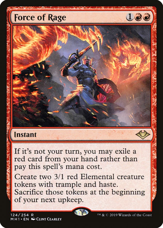 Force of Rage (124) [Modern Horizons] | Odin's Place