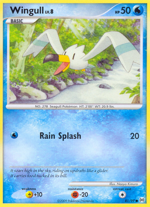 Wingull (81/99) [Platinum: Arceus] | Odin's Place