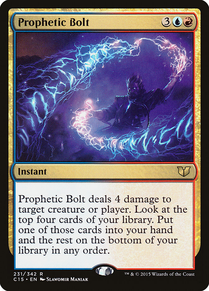 Prophetic Bolt (231) [Commander 2015] | Odin's Place
