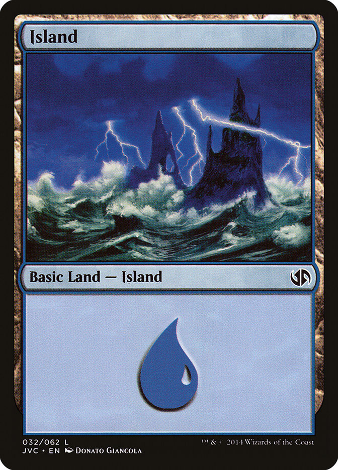 Island (32) [Duel Decks Anthology] | Odin's Place