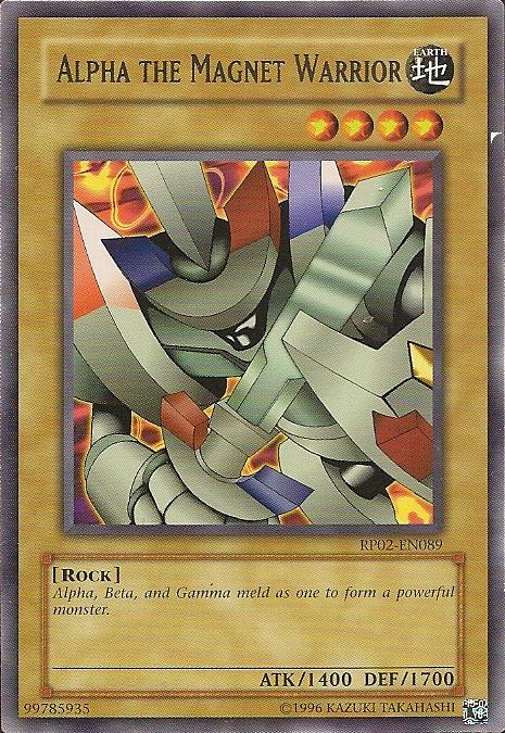 Alpha The Magnet Warrior [RP02-EN089] Rare | Odin's Place