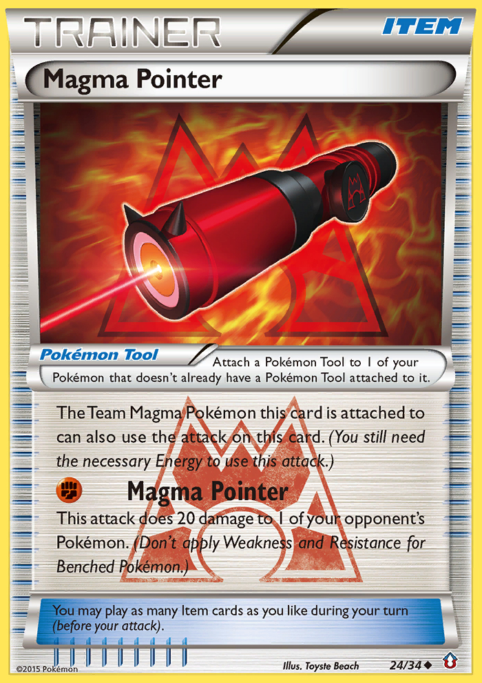 Magma Pointer (24/34) [XY: Double Crisis] | Odin's Place