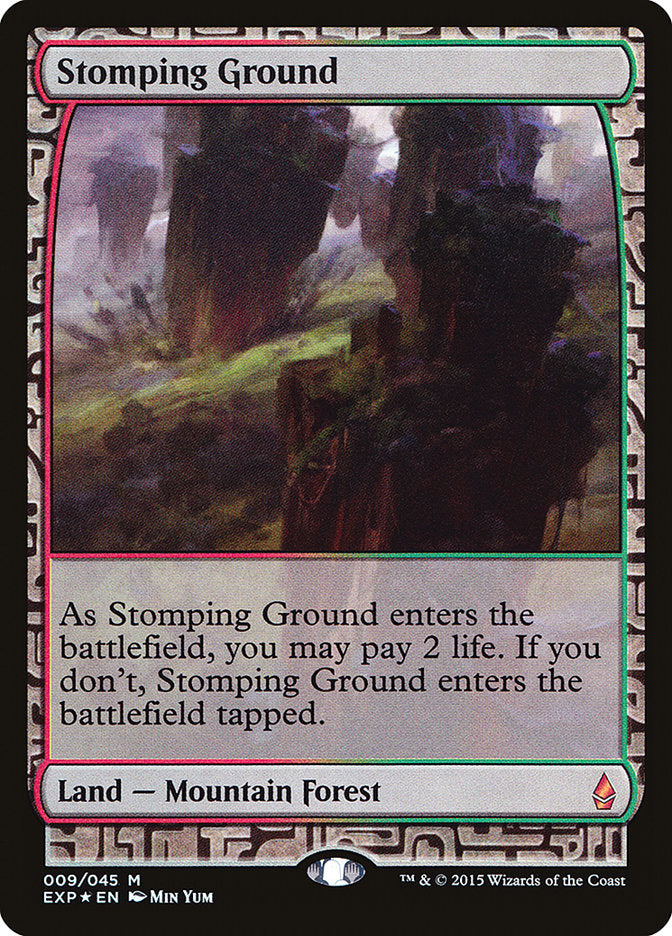 Stomping Ground (9) [Zendikar Expeditions] | Odin's Place