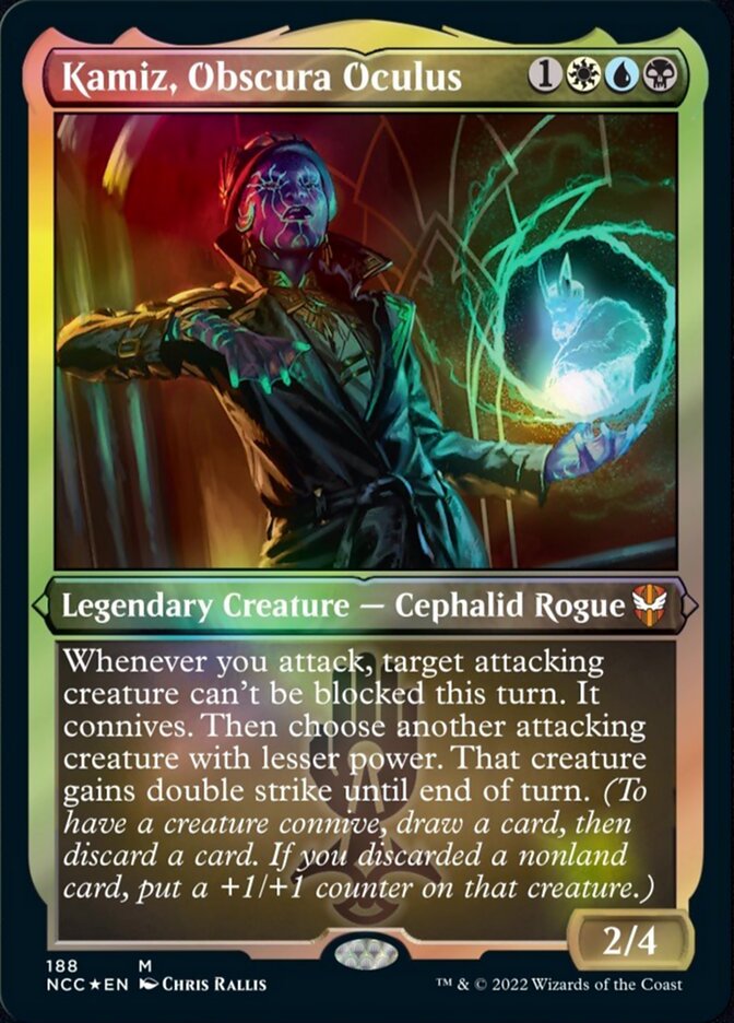 Kamiz, Obscura Oculus (Display Commander) [Streets of New Capenna Commander] | Odin's Place