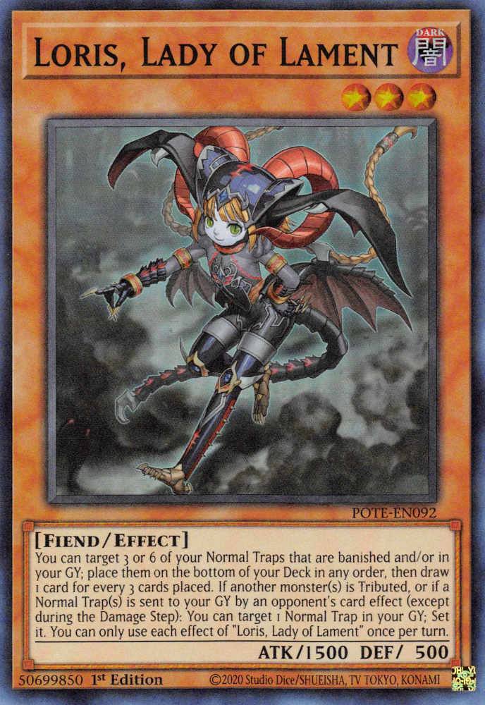Loris, Lady of Lament [POTE-EN092] Super Rare | Odin's Place