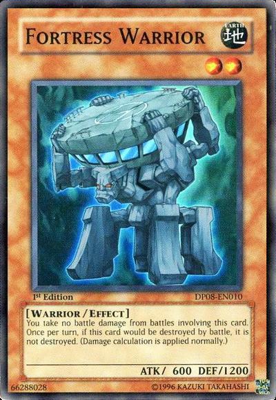 Fortress Warrior [DP08-EN010] Super Rare | Odin's Place