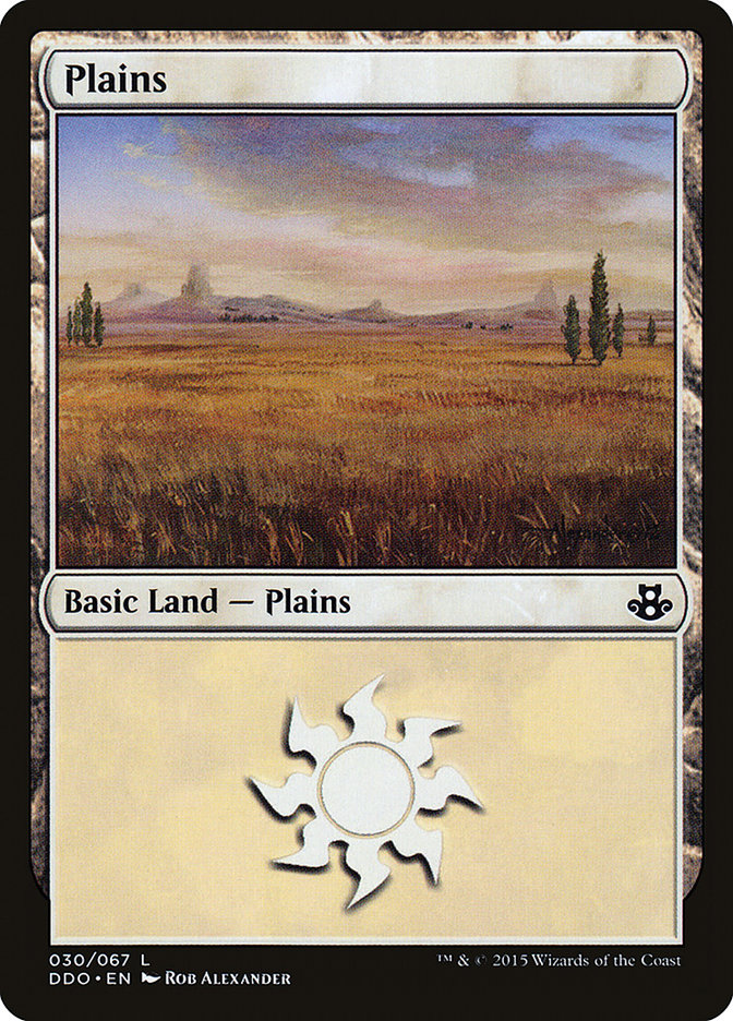 Plains (30) [Duel Decks: Elspeth vs. Kiora] | Odin's Place
