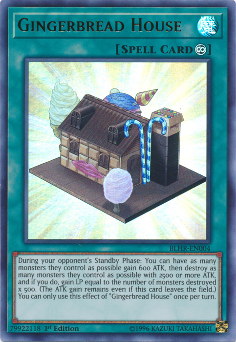 Gingerbread House [BLHR-EN004] Ultra Rare | Odin's Place