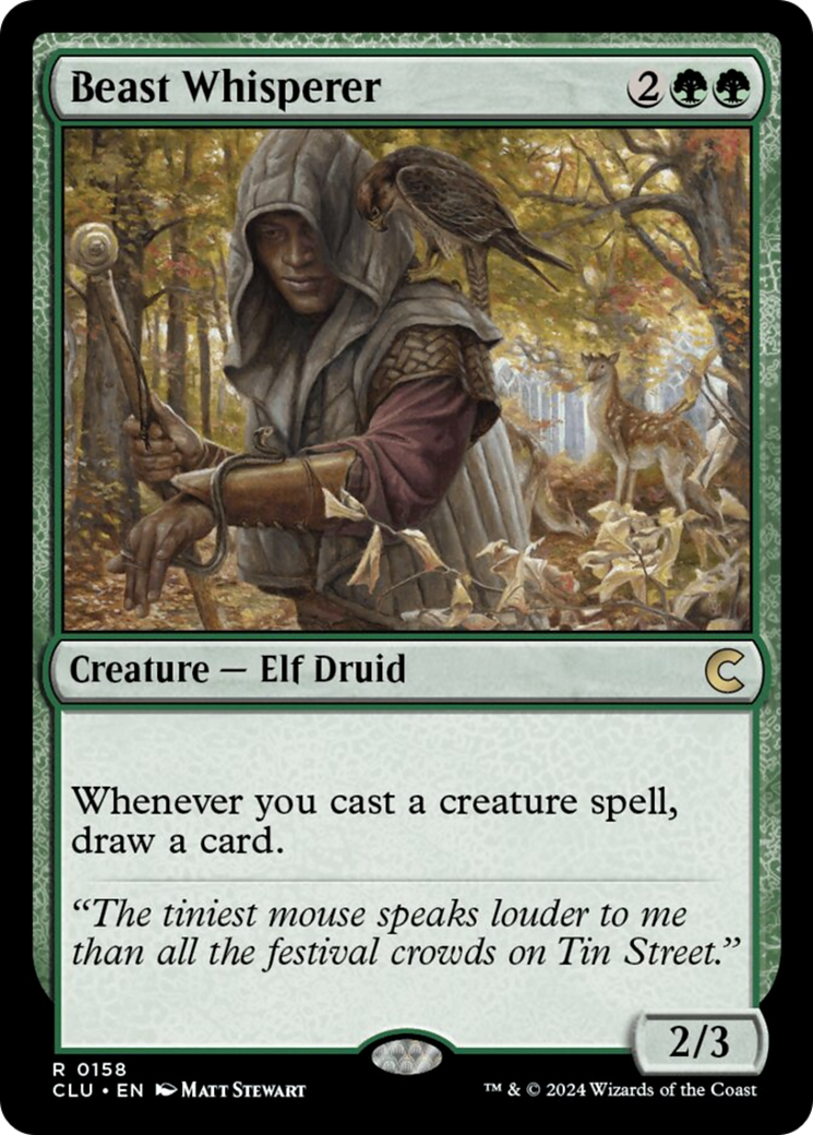 Beast Whisperer [Ravnica: Clue Edition] | Odin's Place