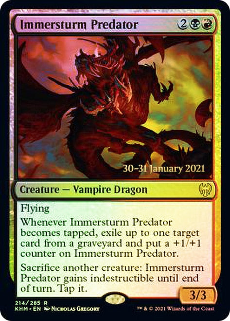 Immersturm Predator [Kaldheim Prerelease Promos] | Odin's Place