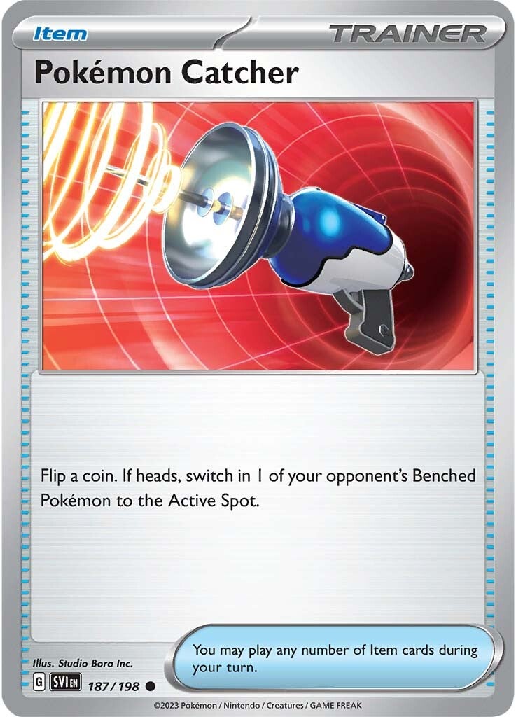 Pokemon Catcher (187/198) [Scarlet & Violet: Base Set] | Odin's Place