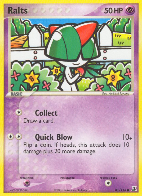 Ralts (81/113) [EX: Delta Species] | Odin's Place