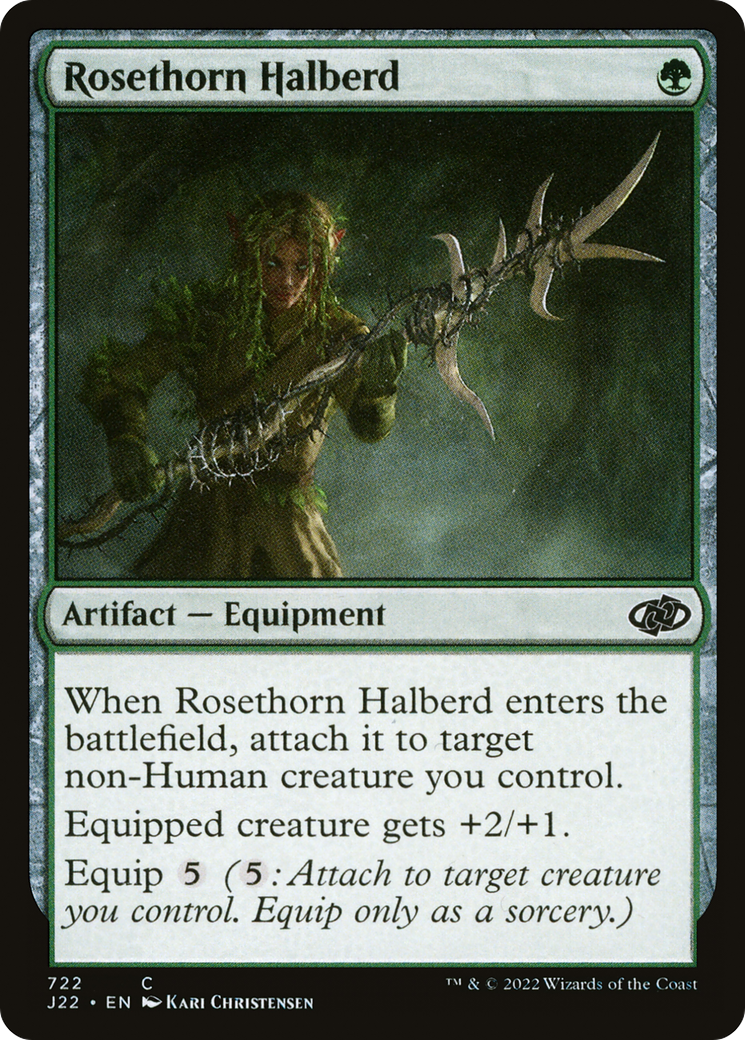 Rosethorn Halberd [Jumpstart 2022] | Odin's Place