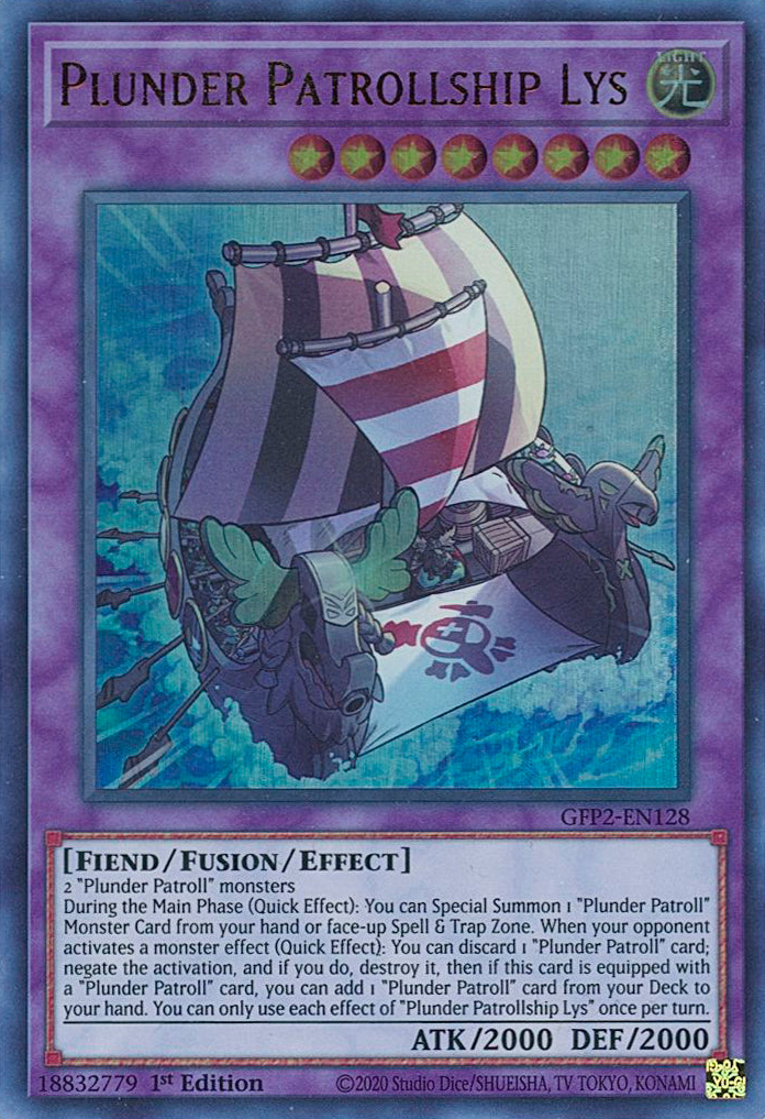 Plunder Patrollship Lys [GFP2-EN128] Ultra Rare | Odin's Place