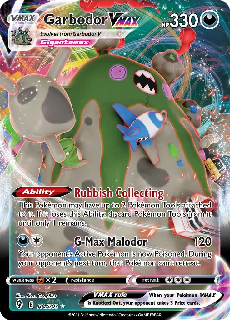 Garbodor VMAX (101/203) [Sword & Shield: Evolving Skies] | Odin's Place