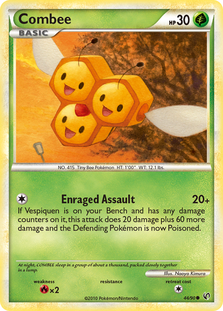 Combee (44/90) [HeartGold & SoulSilver: Undaunted] | Odin's Place