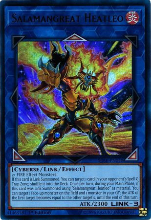 Salamangreat Heatleo [SDSB-EN040] Ultra Rare | Odin's Place