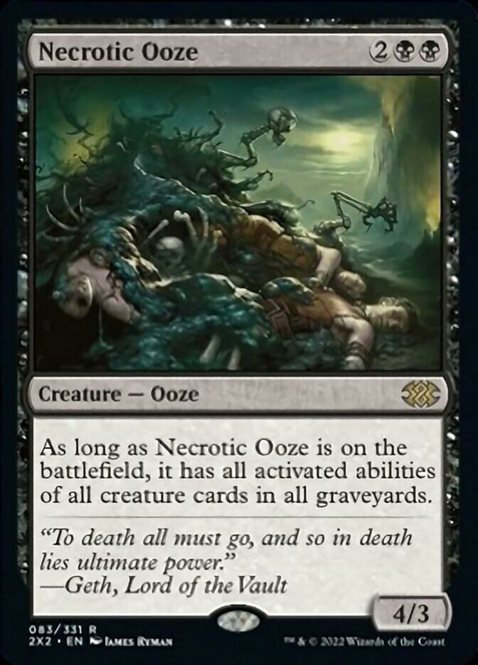 Necrotic Ooze [Double Masters 2022] | Odin's Place