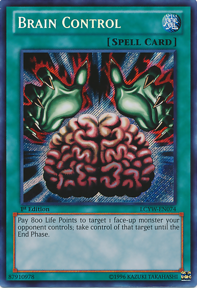 Brain Control [LCYW-EN074] Secret Rare | Odin's Place
