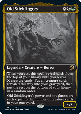 Old Stickfingers [Innistrad: Double Feature] | Odin's Place
