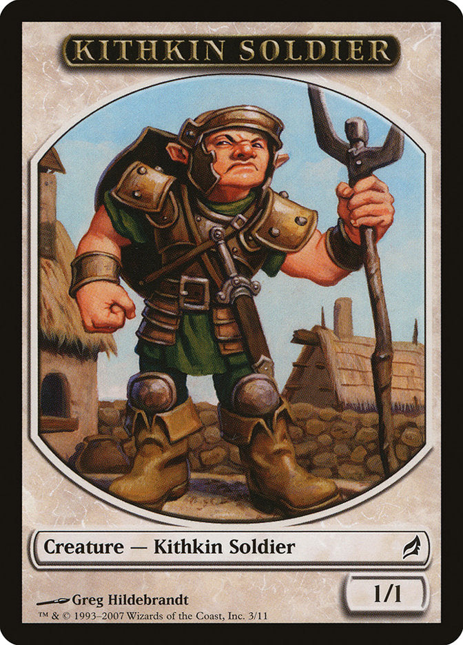 Kithkin Soldier Token (3) [Lorwyn Tokens] | Odin's Place