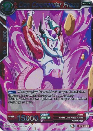 Clan Commander Frieza (BT9-004) [Universal Onslaught] | Odin's Place