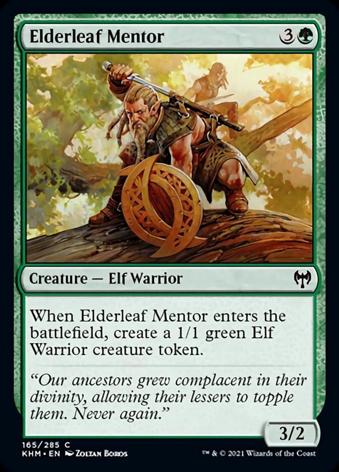 Elderleaf Mentor [Kaldheim] | Odin's Place
