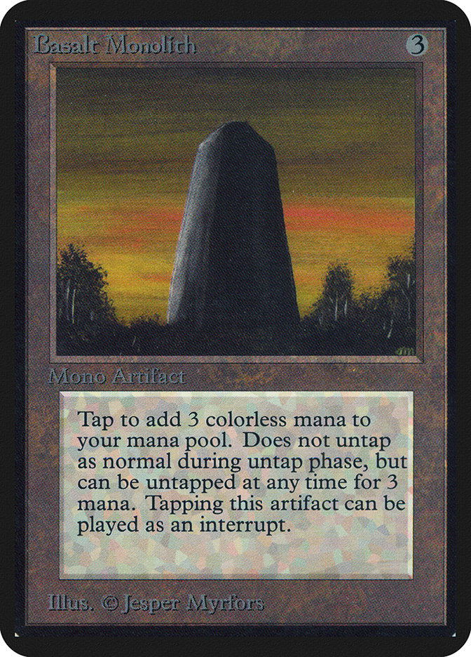 Basalt Monolith (231) [Alpha Edition] | Odin's Place