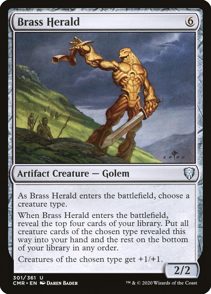 Brass Herald [Commander Legends] | Odin's Place