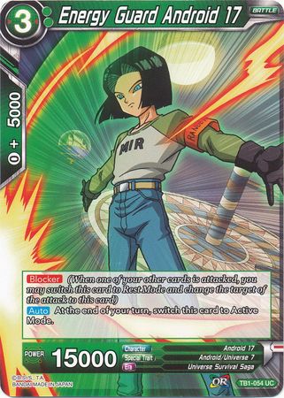 Energy Guard Android 17 (TB1-054) [The Tournament of Power] | Odin's Place