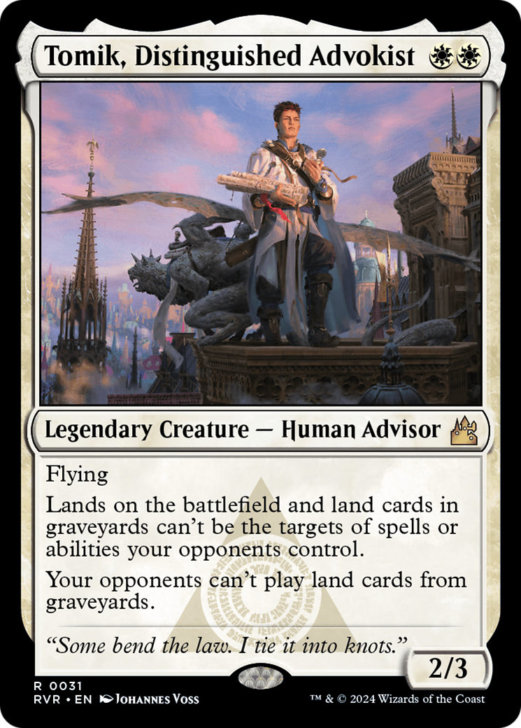 Tomik, Distinguished Advokist [Ravnica Remastered] | Odin's Place