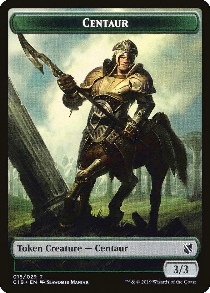 Centaur Token [Commander 2019 Tokens] | Odin's Place