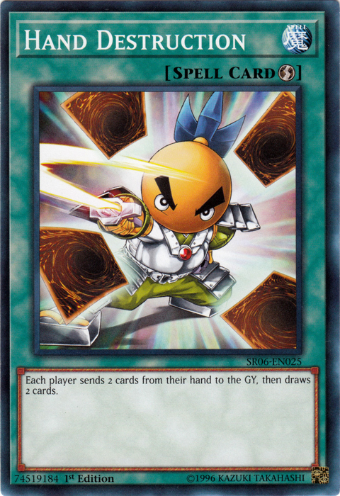 Hand Destruction [SR06-EN025] Common | Odin's Place