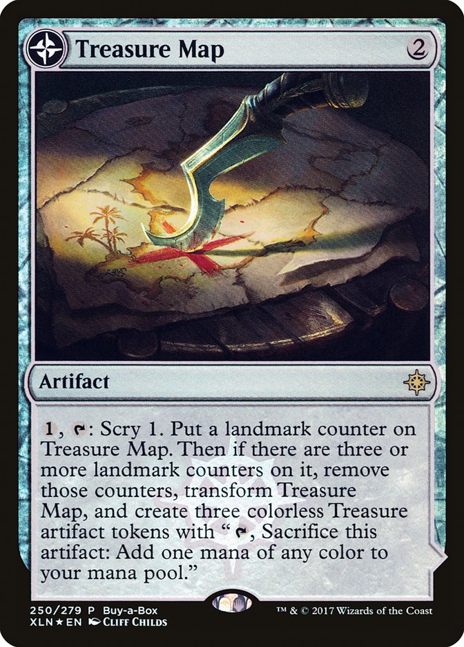 Treasure Map // Treasure Cove (Buy-A-Box) [Ixalan Treasure Chest] | Odin's Place