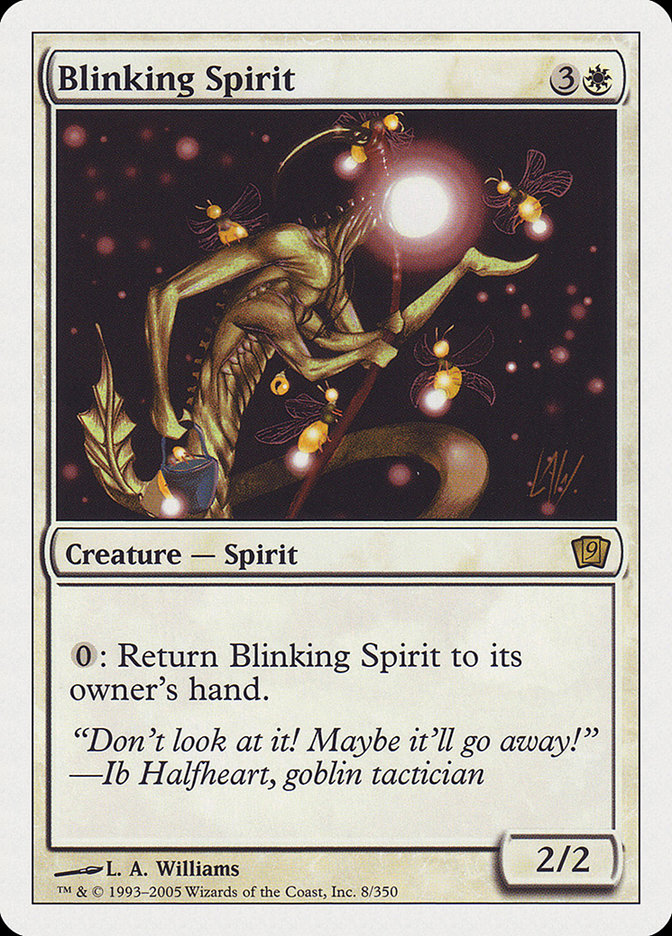 Blinking Spirit (8) [Ninth Edition] | Odin's Place