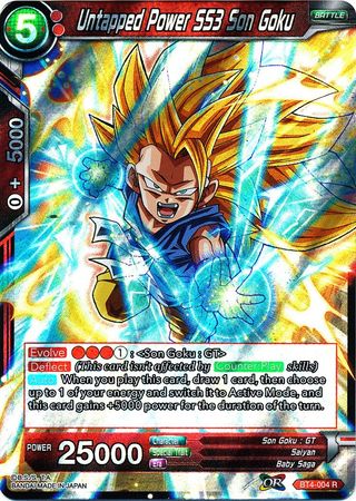 Untapped Power SS3 Son Goku (BT4-004) [Colossal Warfare] | Odin's Place