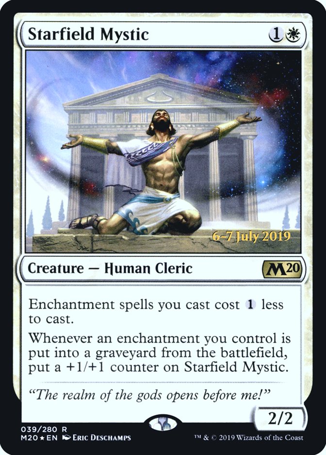 Starfield Mystic [Core Set 2020 Prerelease Promos] | Odin's Place