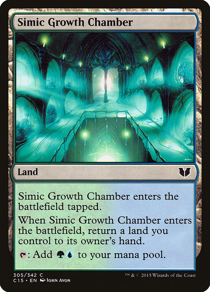 Simic Growth Chamber (305) [Commander 2015] | Odin's Place