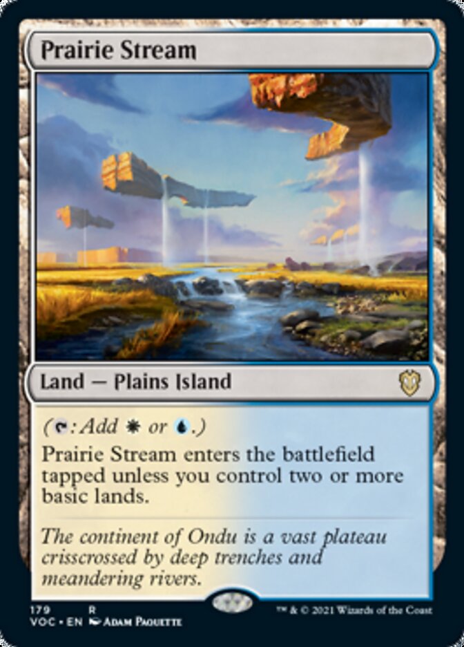 Prairie Stream [Innistrad: Crimson Vow Commander] | Odin's Place