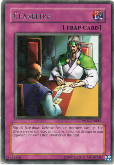Ceasefire [RP02-EN009] Rare | Odin's Place
