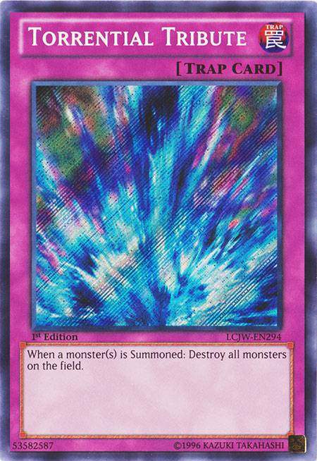 Torrential Tribute [LCJW-EN294] Secret Rare | Odin's Place